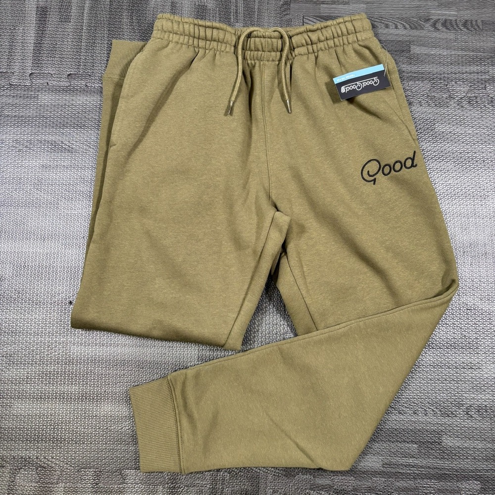 Good Good Golf Jogger Mens Small Green NEW Stance Fleece Jogger Athletic